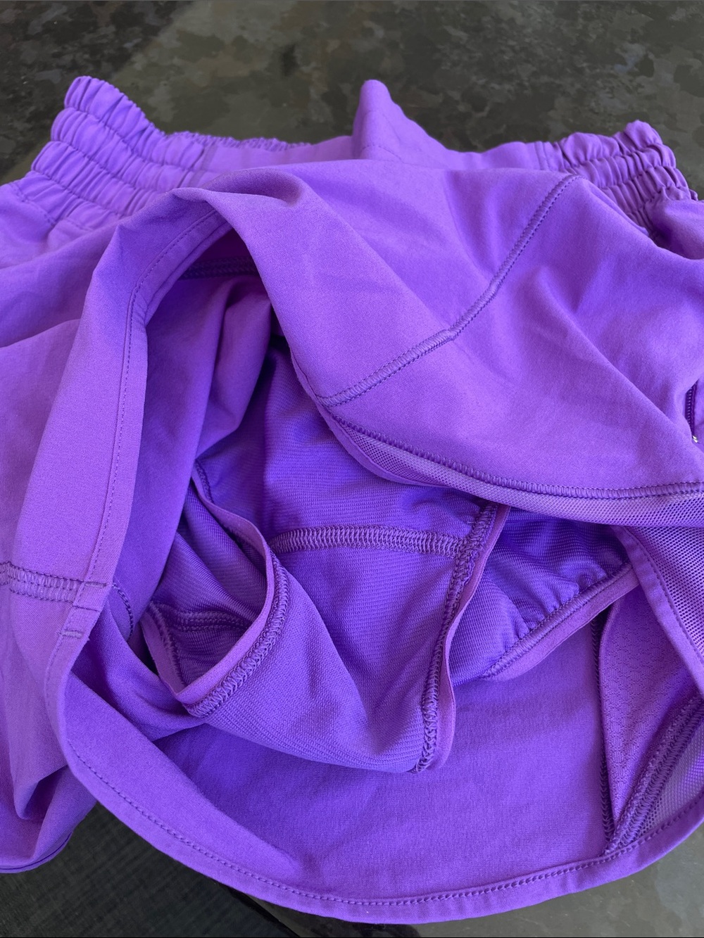 lululemon athletica Purple Hottie Hot Shorts - Picture 6 of 7